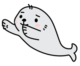 Popo seal sticker #7385515