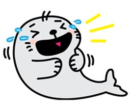 Popo seal sticker #7385518