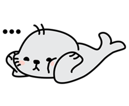 Popo seal sticker #7385519