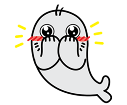 Popo seal sticker #7385522