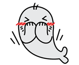 Popo seal sticker #7385523