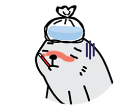 Popo seal sticker #7385527