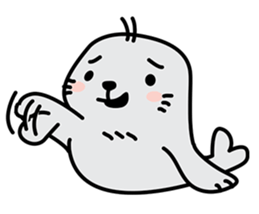 Popo seal sticker #7385528