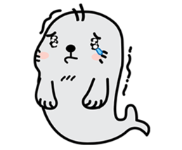 Popo seal sticker #7385529