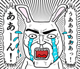 Super cute rabbit sticker #7385687