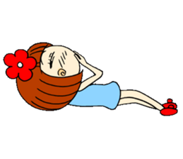 Castor bean-chan 6 sticker #7386085