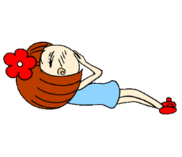 Castor bean-chan 6 sticker #7386085