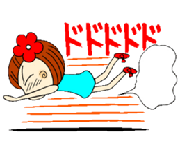 Castor bean-chan 6 sticker #7386087