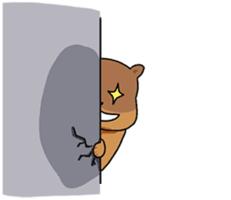 The squirrel daily life sticker #7386215