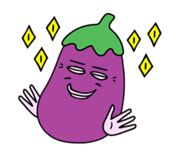 Delicious Eggplant sticker #7386260