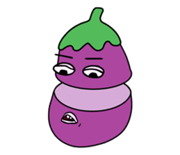 Delicious Eggplant sticker #7386273