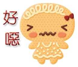 Little Gingerbread Man sticker #7386747