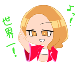 Cheer UP!!LOICX GIRLS ver.2 sticker #7387459