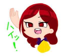 Cheer UP!!LOICX GIRLS ver.2 sticker #7387487