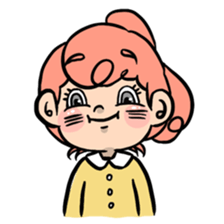 Candy Floss Girl sticker #7387734