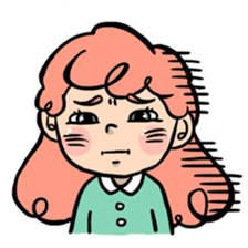 Candy Floss Girl sticker #7387736