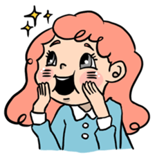 Candy Floss Girl sticker #7387738