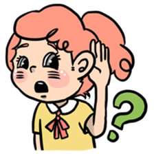 Candy Floss Girl sticker #7387740