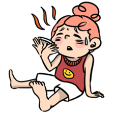 Candy Floss Girl sticker #7387742