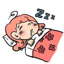 Candy Floss Girl sticker #7387751