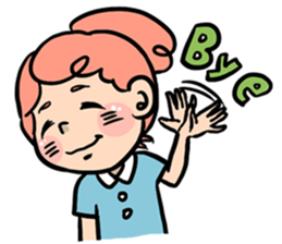 Candy Floss Girl sticker #7387756