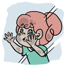 Candy Floss Girl sticker #7387758