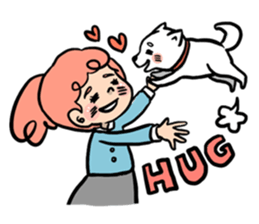 Candy Floss Girl sticker #7387760