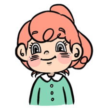 Candy Floss Girl sticker #7387762