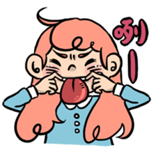 Candy Floss Girl sticker #7387763