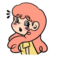 Candy Floss Girl sticker #7387766