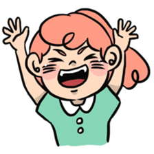 Candy Floss Girl sticker #7387767