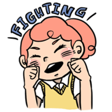 Candy Floss Girl sticker #7387771