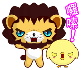 Weak chicken counter attack sticker #7387963