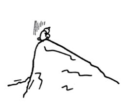 Upbeat Cat sticker #7388490