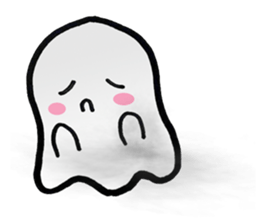 Little Ghost Cute sticker #7388533