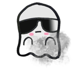Little Ghost Cute sticker #7388534