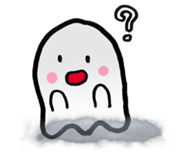 Little Ghost Cute sticker #7388537