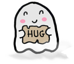 Little Ghost Cute sticker #7388541