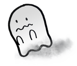 Little Ghost Cute sticker #7388545