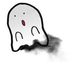 Little Ghost Cute sticker #7388554