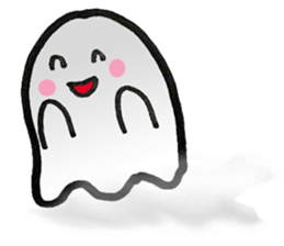 Little Ghost Cute sticker #7388560