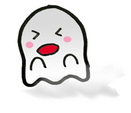 Little Ghost Cute sticker #7388562