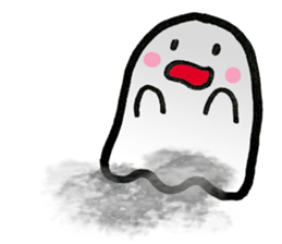 Little Ghost Cute sticker #7388563