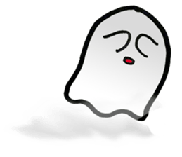 Little Ghost Cute sticker #7388566