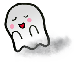 Little Ghost Cute sticker #7388568