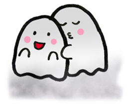 Little Ghost Cute sticker #7388569