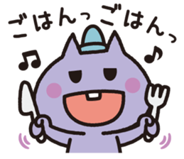 BUCK-TOOTHED CAT sticker #7388622