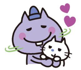 BUCK-TOOTHED CAT sticker #7388648