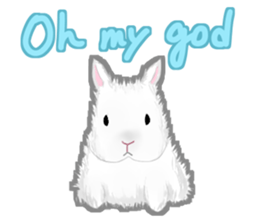 Real Rabbit [English] sticker #7388709