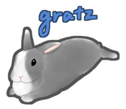 Real Rabbit [English] sticker #7388717